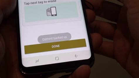 how to erase a locked nfc tag|samsung s8 nfc tag format.